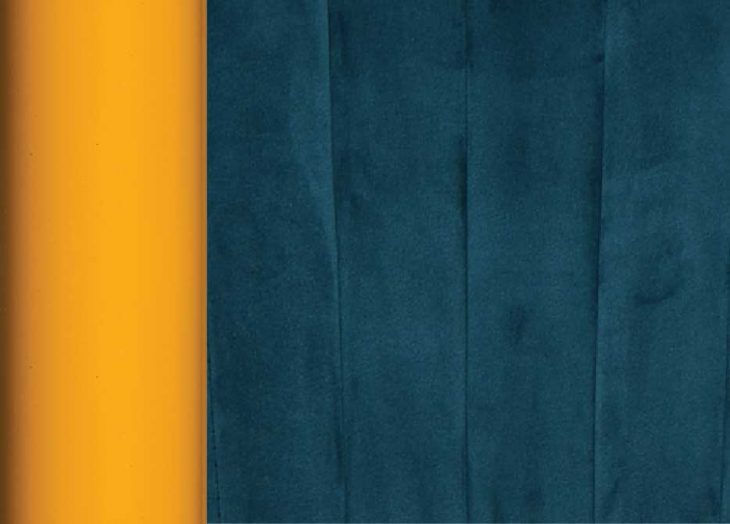 BICAchair - Delight - Melon Yellow Turquoise